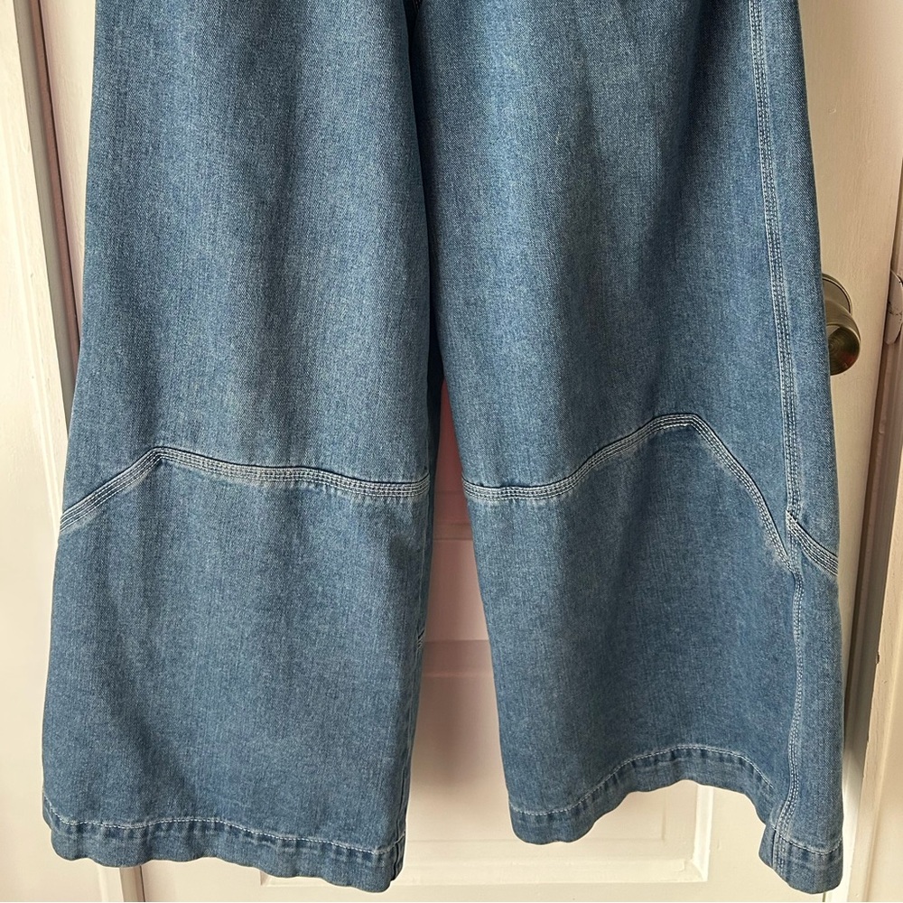 John Galt by Brandy Melville Wide Leg Denim Jeans - Picture 4 of 8